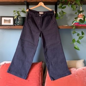 everlane wide leg crop!